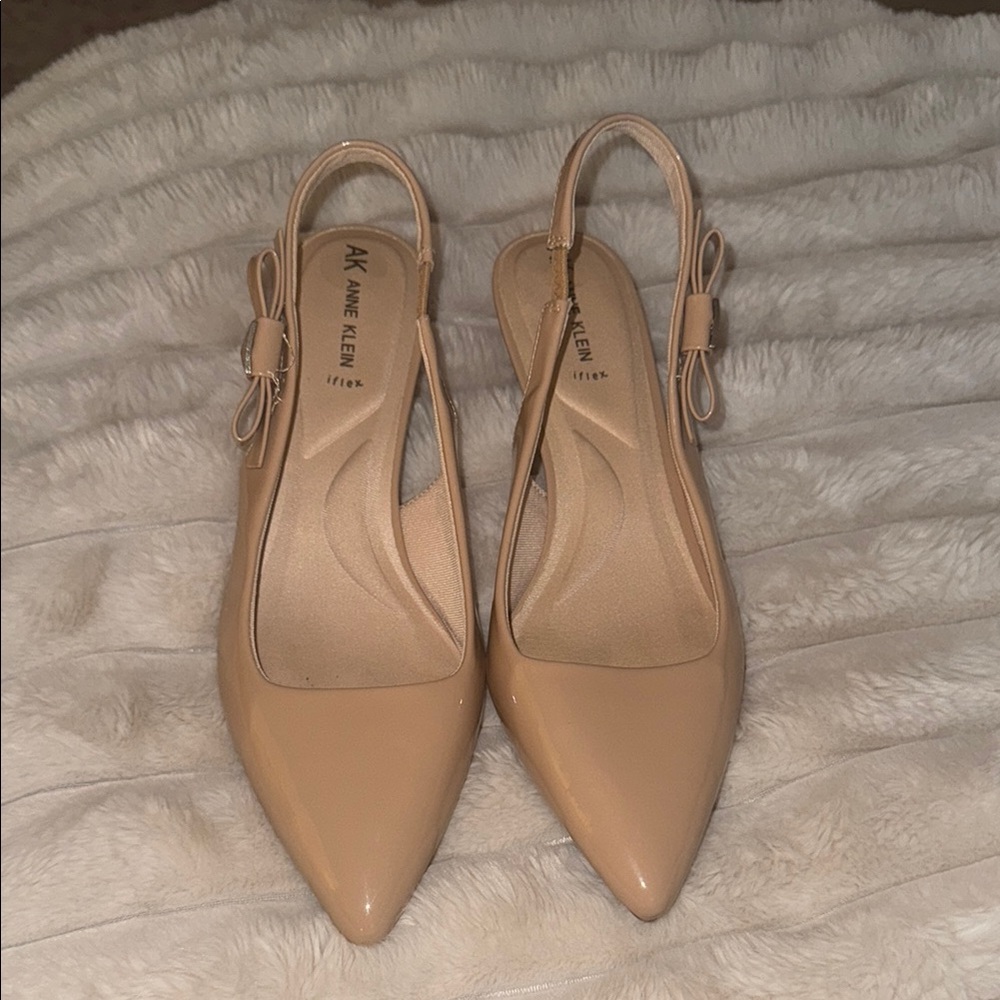 Anne Klein Tan Stilettos